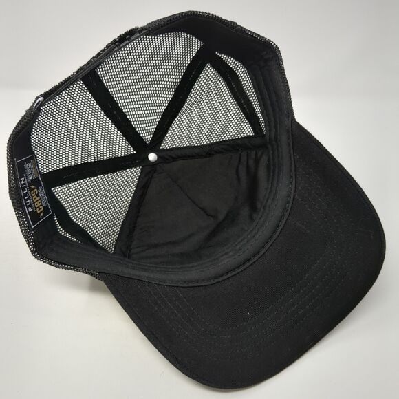 Pullin Mountain Snapback Trucker Hat Multicolor One Size Mesh Back - Picture 6 of 8
